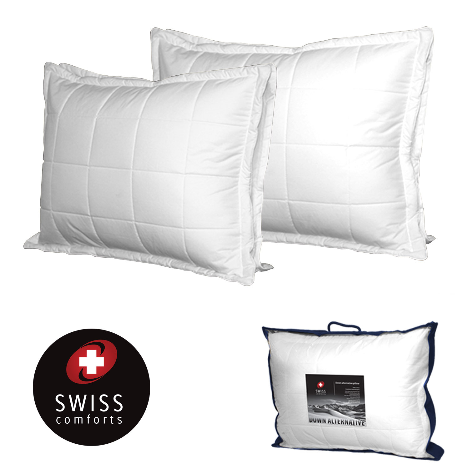 – Swiss Accent Pillow