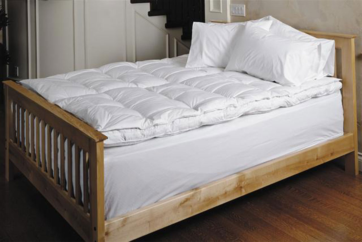goose down featherbed mattress topper