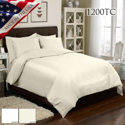 1200 Thread Count Mini Duvet Cover Sets by Veratex