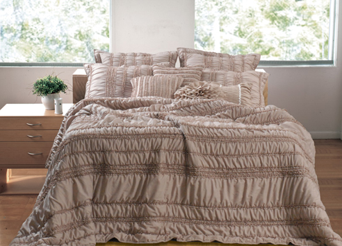 Tiana Taupe by Greenland Home Fashions - BeddingSuperStore.com