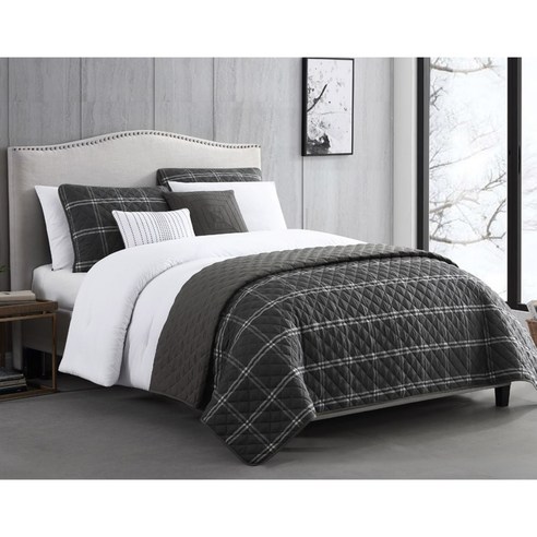 Dublin Black by Riverbrook Home Bedding - BeddingSuperStore.com