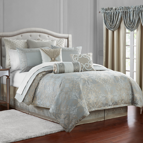 Shelah Mineral by Waterford Luxury Bedding - BeddingSuperStore.com