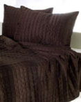 Brown Shimmer Quilt by Rizzy Home Bedding