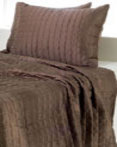 Cocoa Shimmer Quilt by Rizzy Home Bedding