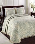 All Over Brocade Blue by Lamont Home 