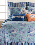 Hampstead Toile by C&F Quilts