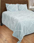 Posh Light Blue by Rizzy Home Bedding