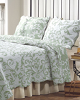 Felicity Spa Green by Greenland Home Fashions