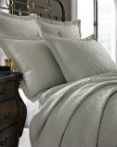 Modena Flax Coverlet by Kassatex Fine Linens