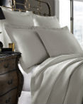 Arno Flax Coverlet by Kassatex Fine Linens