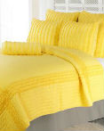 Cloud Yellow Quilt Collection by Dena Home