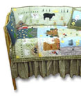 Rhyme Tyme Crib Bedding by Patchmagic Quilts