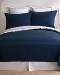 Santorini Indigo Coverlet by Trina Turk Bedding