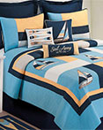 Channel Harbor by C&F Luxury Quilts