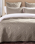 Fern Crystal Khaki by Calla Angel Quilts