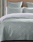 Fern Crystal Seafoam by Calla Angel Quilts