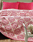 Adria Bright Rose by VHC Brands Quilts