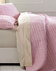 Rochelle Pale Pink by VHC Brands Quilts