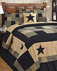 Jamestown Black & Tan by by Olivias Heartland Quilts