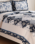 Blue Canton by C&F Quilts