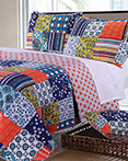 Arianna Teal by Greenland Home Fashions