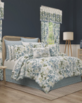 Evergreen Blue by Royal Court Bedding
