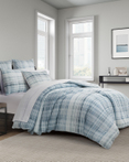 Pascal Blue by J Queen Modern Bedding