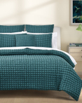 Cloud Puff Teal by J Queen Modern Bedding