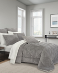 Everett Light Grey by J Queen New York Bedding