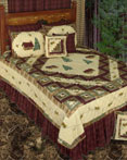 Forest Log Cabin by Patchmagic Quilts