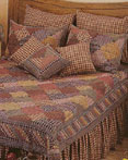 Harvest Log Cabin by Patchmagic Quilts