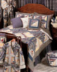 Wild Goose Log Cabin by Patchmagic Quilts